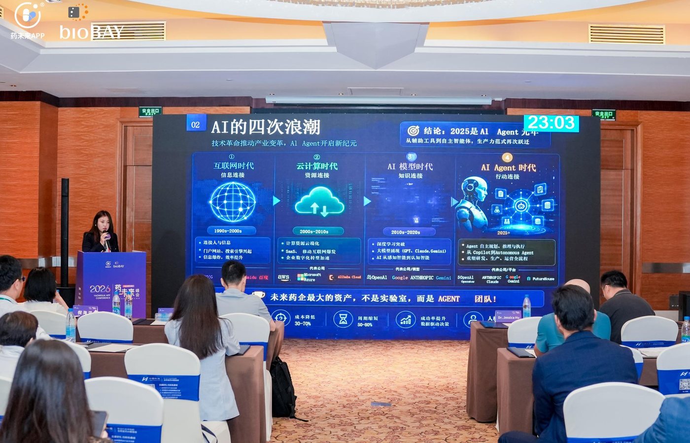 Biotech forum room