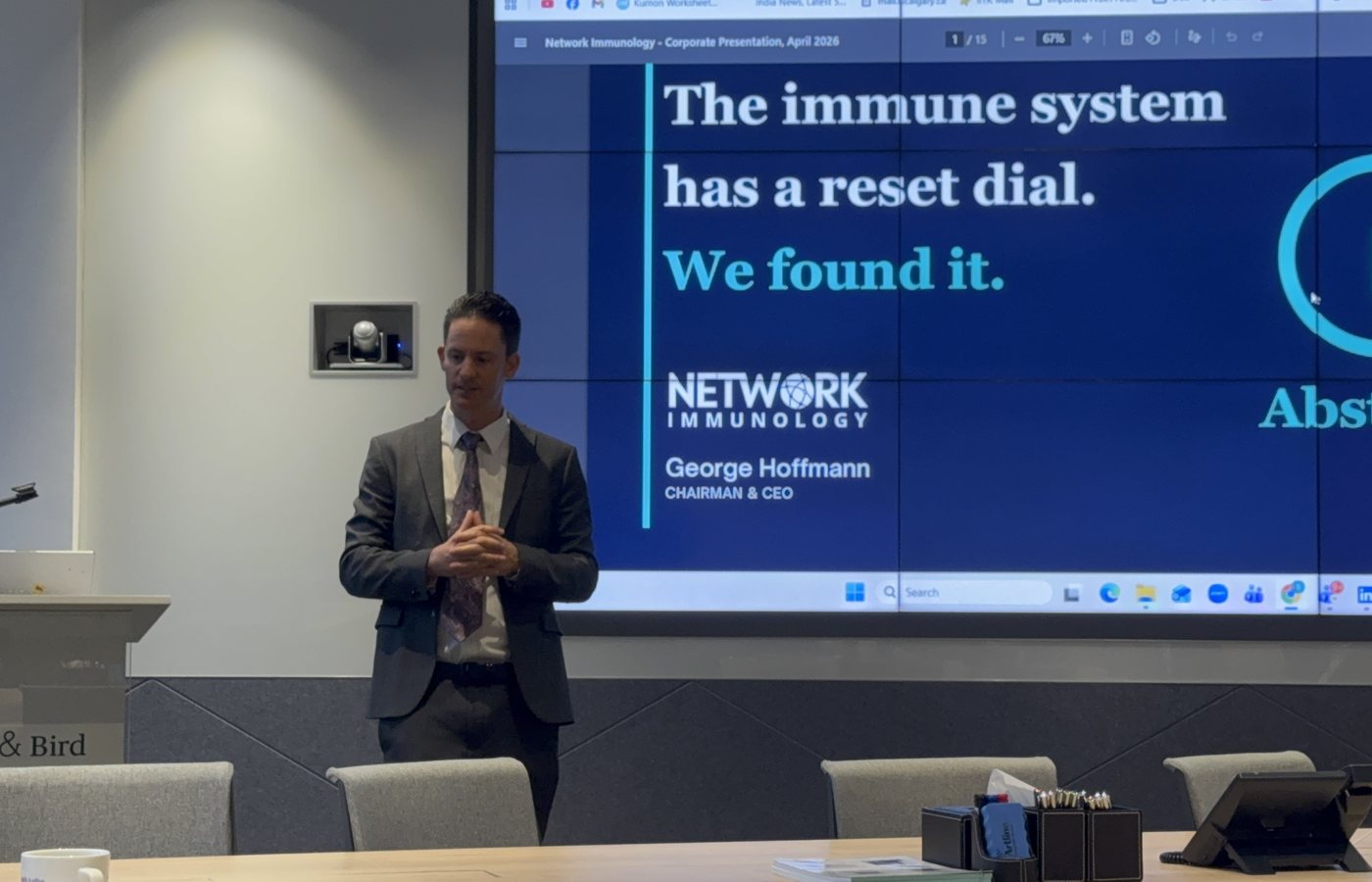 Hong Kong private presentation